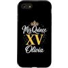 Mis Quince Olivia Tees Custodia per iPhone SE (2020) / 7/8 Mis Quince Olivia 15 Quinceanera Messicano Compleanno XV Festa