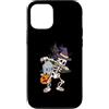Funny Halloween Shirts Women Kids Men Sc Custodia per iPhone 12/12 Pro Halloween Ragazzi Uomini Dabbing Scheletro Skull Rib Cage Dab Dance