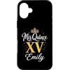 Mis Quince Emily Tees Custodia per iPhone 16 Plus Mis Quince Emily 15 Quinceanera Messicano Compleanno XV Festa