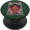 Hannya Oni Mask Aesthetic By TW Maschera giapponese del diavolo Hannya giapponese Oni Maschera Yokai Oni PopSockets PopGrip Adesivo