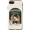 Fictional Character Emotional Reading Bo Custodia per iPhone SE (2020) / 7/8 Amante dei libri Lettore Umorismo Personaggi immaginari Vino Caffè