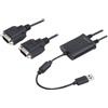 LOGILINK LogiLink AU0031 cavo seriale nero USB Tipo-A DB-9