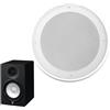 Generic Griglia Decorativa Per Altoparlanti Da Soffitto - Copertura Circolare Per Cassa Audio Auto, Griglia In Metallo Per Sistemi Sonori Da Interno, Design Elegante Per Diffusione Sonora Omogenea |