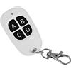 Akozon EV1527 Telecomando Wireless, 433 MHz 1~4 canali RF cablato 2 3 canali Telecomando per Un Facile Controllo Pulsanti Garage Trasmettitore a frequenza Fissa Controllo Facile(4#)