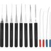 KEORHEZ 12 Estrattore Chiave Spezzata Strumenti per la Rimozione, Grimaldelli Riparazione e la Manutenzione Delle Chiavi rotte. Kit di Estrazione Chiavi per la Rimozione Delle Rotte.
