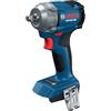 BOSCH GDS18V-350N - Avvitatore a percussione a coppia media senza spazzole da 18 V, coppia di rottura da 18 m, coppia di fissaggio da 250 m, design compatto (strumento nudo)