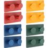 Rieoany Ganci Muro Adesivi 8 Pezzi, Porta Asciugamani Bagno, Appendiabiti per Cucina Porta
