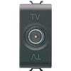 Gewiss TV-DOSE 1M DIR. STECKER 9,5mm SCHWARZ