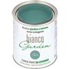 bianco Shabby CHALK PAINT DA ESTERNO biancoGarden Petrolio - Ricolora giardino e balcone SENZA CARTEGGIARE e SENZA FINITURA (1 Litro)