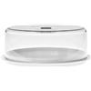 ASTROPLAST - Porta torta con Coperchio Trasparente diametro 35 cm