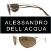 Alessandro Dell'Acqua occhiali da sole uomo donna vintage anni 2000 oro italy ALESSANDRO DELL'ACQUA