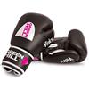 GREEN HILL Guanti Boxe Donna Vicky Neri Rosa Femminili Pugilato Kick Boxing (10 oz)