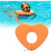 zingking Collare da nuoto per supporto per testa e collo, riempito con particelle di schiuma (non gonfiabile), attrezzatura da nuoto per adulti, adatto per la maggior parte delle dimensioni del collo degli