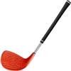 KiBcsLic Mazza da Golf Regolabile E Testa Sovradimensionata con Asta Estensibile, Mazza da Chipping per Il Golf su, Rosso