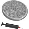 Lljsszr Tappetino di Equilibrio Piatto, Cuscino Oscillante, Tappetino per, Ginnastica, Sport per Adulti, Grigio