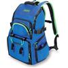 AKAMI MR20 Zaino Rigido da Pesca con Scatole Porta Accessori - Schienale Imbottito, Tasche Multiple, Cerniere Rinforzate