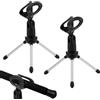 NBEADS 3 pz Porta Canne da Pesca sul Ghiaccio Portatile 190x55x33mm, Mini Treppiede Regolabile da Tavolo, Supporto Microfono per Sport all'Aperto