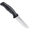 Umarex Alpina Sport ANCHO Coltello con custodia per cintura, manico in plastica nera con inserti in TPR.