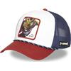 Capslab | Cappellino Trucker Multicolore all Might MHA2 | Cappellino Regolabile Unisex per Adulto | con Design di My Hero Academia | Rete Traspirante e Chiusura Snapback | Si Abbina a Diversi Outfit