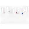Zafferano 44 cl - Bilia Bicchiere Acqua Bilia Fatto a Mano in Vetro Borosilicato - Set 12 Pz