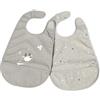 CHICCO (ARTSANA SpA) CHICCO BAVAGLINA PAPPA NEUTRO 6M+ 2 PEZZI