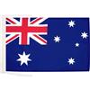 AZ FLAG BANDIERA AUSTRALIA 45x30cm - BANDIERINA AUSTRALIANA 30 x 45 cm cordicelle - AZ FLAG