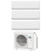 Fujitsu - Climatizzatore trial split Fujitsu KL Wifi 9000+9000+9000 btu Wi-fi inverter R32 A++ AOEH18KACB3