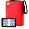 Raccoglitore Carte Album Con Cerniera Contiene 400 Carte 50 Pagine Compatibili C