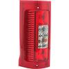 GV-ZONE sinistra luce posteriore lato sinistro montaggio luce posteriore assemblea coda lampada lato driver rosso bianco luci di coda compatibile con citroen jumper fiat ducato peugeot boxer 2002 2003 2004