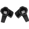 Fdit Sostituzione del Meccanismo di Blocco del Cofano Anteriore Adatto per Smart Fortwo 2007-2015, Materiale ABS, 2 Meccanismi di Blocco del Cofano, Installazione Semplice