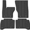 Gledring Tappetini in Gomma Compatibile con Range Rover Sport 7/2013- (Profilo T 4-Parti + Clip di Montaggio)