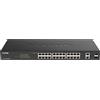 D-Link DGS-1100-26MPV2/E switch di rete Gestito L2 Gigabit Ethernet (10/100/1000) Supporto Power over (PoE) Nero [DGS-1100-26MPV2/E]