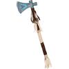 Boland 44143 - Ascia indiana Tomahawk, 45 cm, ascia da battaglia, pellerossa, paleface, ascia da guerra, carnevale, halloween, festa in maschera, festa a tema, costume, teatro, accessorio