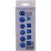 Ultra Pro E-15562 RPG - Set di dadi a forma di dado, colore: Blu