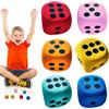 Generico Grandi Dadi In Schiuma, 6 Dadi Colorati 4 cm, Giocattolo Sicuro Dai 3 Anni Per Scuola Casa Viaggi Famiglia Bambini Ragazzi Attività Educative