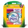 CRAYOLA - 7 Mini Pennarelli Lavabili a Punta Grossa, Formato Pocket, Colori Assortiti, per Scuola e Tempo Libero, 8337