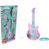 Lexibook, La casa delle bambole di Gabby, Chitarra elettronica con microfono e occhiali per cantare con stile, 2 modalità di gioco, canzoni demo, effetti luce, Rosa/blu, K260GDH
