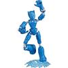 Marvel Hasbro Marvel Avengers, Bend and Flex Missions, Black Panther Ice Mission, action figure pieghevole da 15 cm, dai 4 anni in su