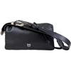Pinko Borsa a Spalla Bauletto in Pelle Nera, Tracolla Regolabile e Amovibile, Chiusura a Cerniera, 26x15x8 cm, Stile Casual Donna