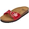 Scholl Estelle, Sandali da donna a 1 cinturino, Rosso, 41 EU