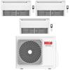 Riello Climatizzatore Condizionatore Riello Pavimento/Soffitto Trial Split Inverter R32 12000 + 12000 + 18000 BTU con U.E AARIA MULTI 485 PI Classe A++/A+