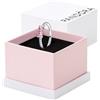 Pandora Sterling silver Cubic Zirconia Pink 193510C01 Anello donna