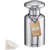 Westmark Alpha gastro saliera - ideale come portaspezie per cucine e catering, sale e zucchero - acciaio inox, 500 ml