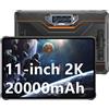 Oukitel RT8 Rugged Tablet 11-Inch 2K Display 20000mAh Batteria 48MP Sony Camera ORANGE