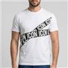 Icon T-shirt Icon con logo da uomo rif. IUT016, Bianco