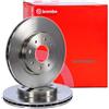 Brembo 09.8616.10 - Disco Freno Anteriore - Set di 2 dischi