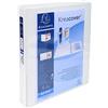 Exacompta - 51946E - 1 Raccoglitore Personalizzabile Kreacover - 4 Anelli a D 25 mm - Copertina Foderata PP con Tasca Fronte/Dorso - Dorso 47 mm - F.to Esterno 27.7x32 cm per A4 Maxi - Bianco