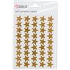 Blick Etichette autoadesive color oro metallizzato, a forma di stella, 14 mm, 135 etichette, per casa, ufficio, famiglia, scuola, calendario delle vacanze, pianificatore, grafico dei premi, codifica a
