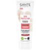 SANTE Naturkosmetik Skin Protection Gel detergente con probiotici, olio biologico Inchi e olio di semi d'uva, pulizia chiarificante, cura vegana del viso per pori raffinati e una pelle rinfrescata,