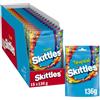 Skittles Tropical, Caramelle Americane Rotonde Colorate a tutti i Gusti della Frutta Tropicale, 15 confezioni da 136g